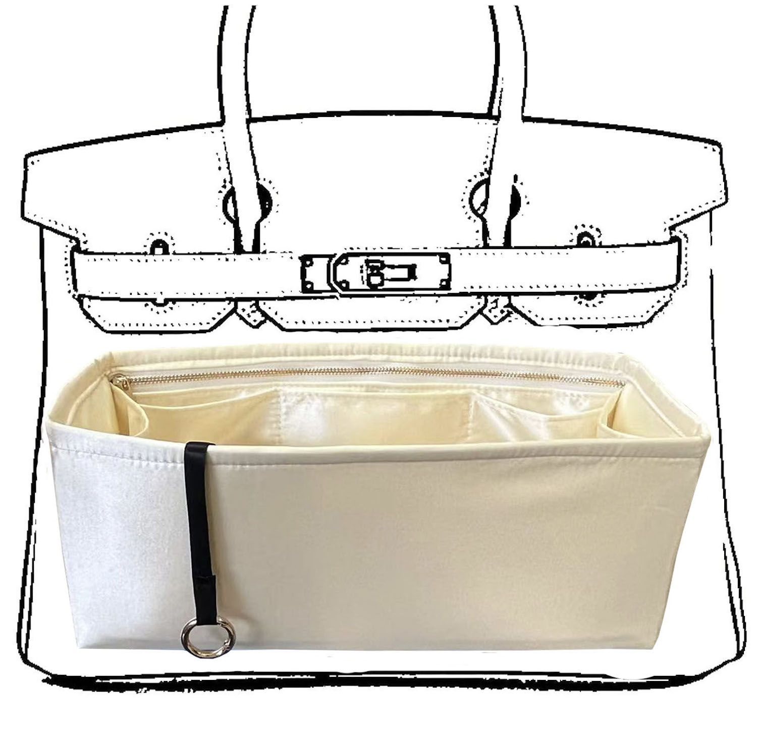 Luxury Skincare Box - Organizer per Borse Birkin S 25