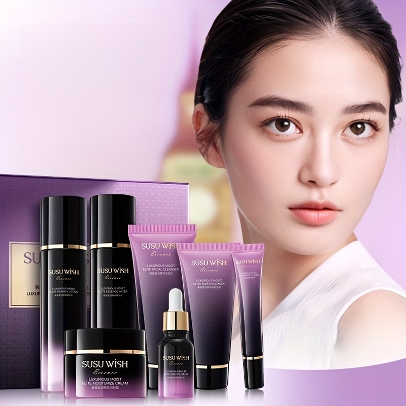 Luxury Skincare Essence - Set di Essenze Idratanti Lussuoso ed
