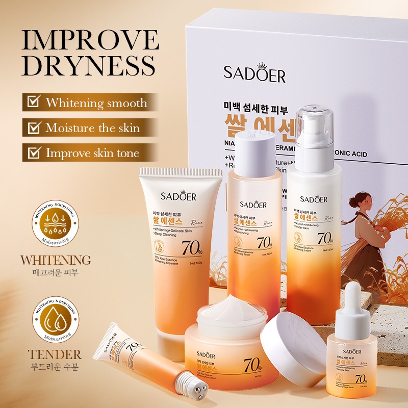 70% Riso Idratante Antirughe C - Luxury Skincare Set recensione e prezzo