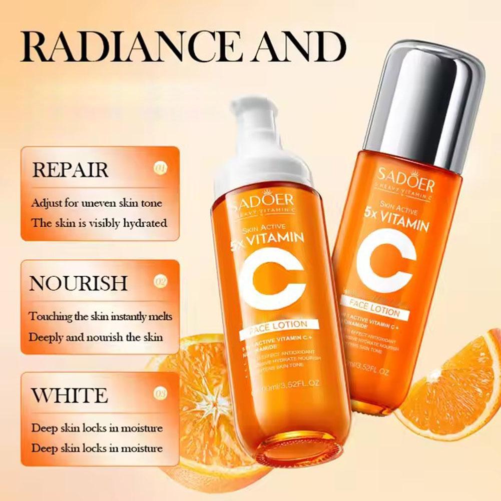 SADOER Kit Cura Viso 5X Vitami - Luxury Skincare Set recensione e prezzo