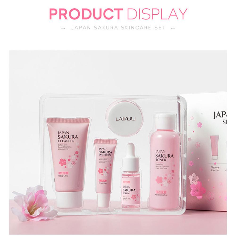 5/3 pz/set Sakura Set Per La C - Luxury Skincare Set recensione e prezzo