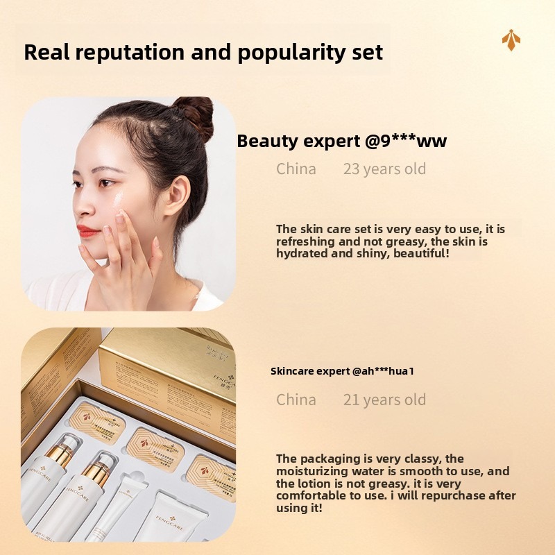 Il set idratante e antirughe R - Luxury Skincare Set recensione e prezzo